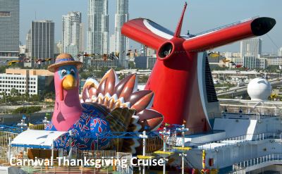 Carnival Thanksgiving cruise