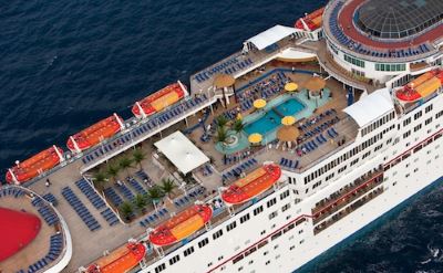 Carnival Sensation pool