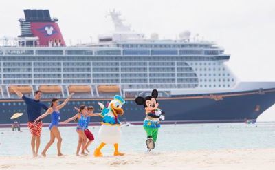 Castaway Cay Disney characters