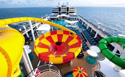 Norwegian Epic water slides