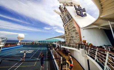 Royal Caribbean Mariner of the Seas sports deck